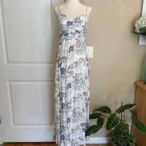 Roxy White Floral Summer Dress